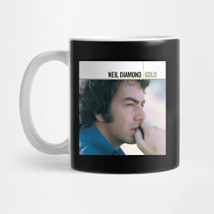 Gold  Neil Album Cover Mug